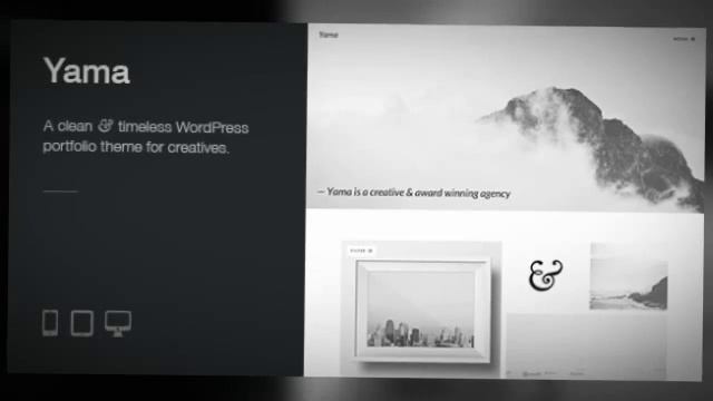 Yama - Retina Responsive WordPress Portfolio Theme 2 смотреть онлайн