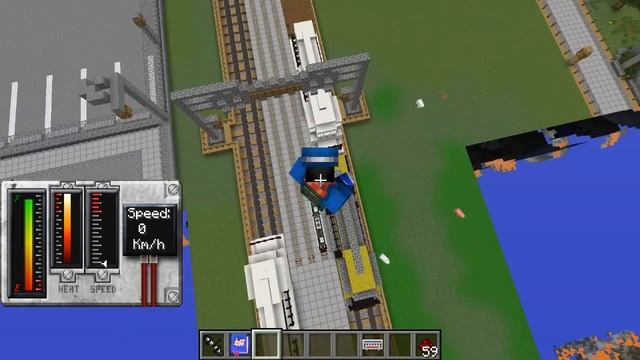 Minecraft | TRAIN MOD Showcase! (Trains Mod, Train Mod, Vehicles) смотреть онлайн