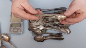 что можно купить на скупки серебро в куче столовых приборов