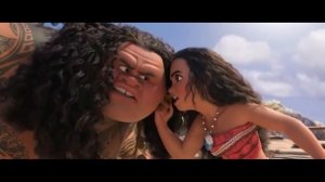 Моана и Мауи Moana Встреча Моаны и Мауи Ты сядешь в лодку Мультик