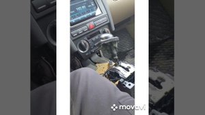 audi a3 8p 2.0l акпп снятие центральной консоли