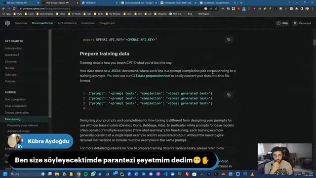 OpenAI ChatGPT Fine Tuning