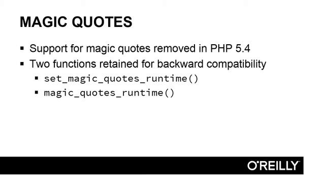 Up to Speed with PHP 7 Tutorial | Removed Features смотреть онлайн