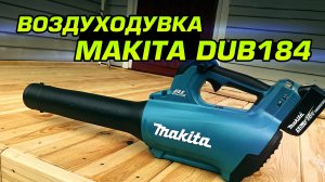 Воздуходувка Makita DUB184z. Необходимая вещь на даче, или баловство? Давайте разбираться!