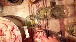 Домашняя тушёнка из курицы,без автоклава.