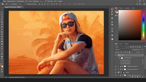 Мультяшный эффект в фотошопе | cartoon effect как в GTA