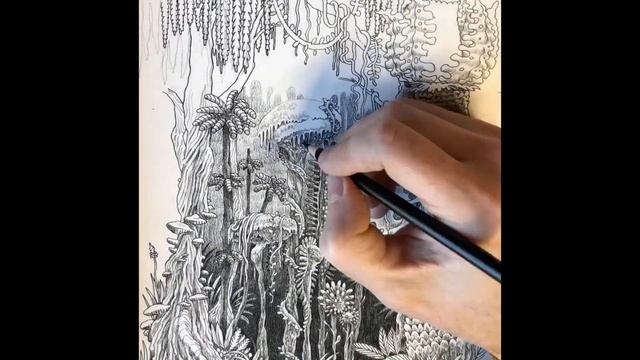 Time Lapse Drawing (making of "Samurai Sword") смотреть онлайн