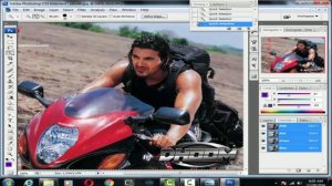 How to blur background photos In Photoshop Cs3