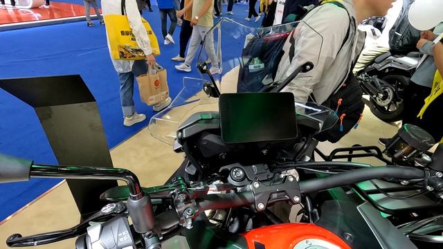 Выставка CHINA MOTOR. Часть 62. Мототехника QJMOTOR.