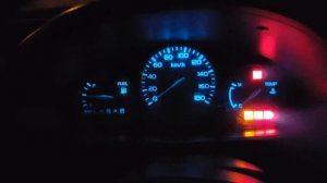 Nissan March k11 RGB led tuning