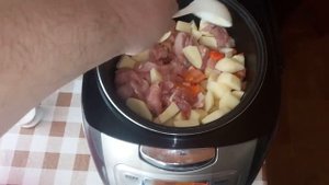 Как приготовить мясное рагу в мультиварке