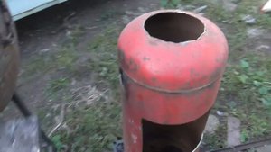 Мангал, дровяная печь и коптильня из газового баллона своими руками 3 в 1.Часть 1.Как сделать с нол