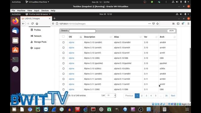 [WHO YOU BWIT] LXD Web UI to manage your Containers смотреть онлайн
