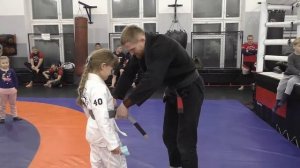 ?Аттестация детской группы на пояса по Бразильскому Джиу-Джитсу.