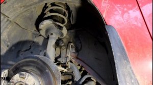 Замена стоек переднего стабилизатора на Mazda 3 1,6 Мазда 3 2008 года