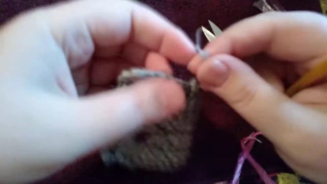 МК коврика крючком из полиэтелена 0