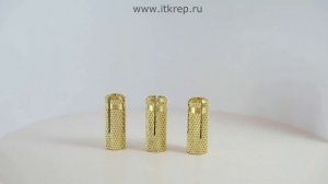 анкер латунный забивной, цанга