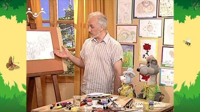 День в Шишкином Лесу. Художник. Лебедь, рак и щука - 2