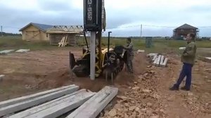 Фундамент под дом из газобетона.Железобетонные сваи Великий Новгород (ЖБС).
