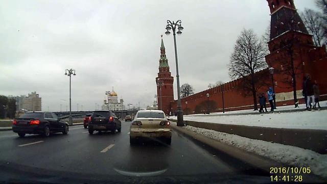 Москва, Кремлёвская набережная. смотреть онлайн