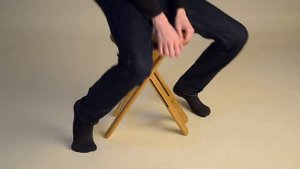 Табуретка деревянная складная