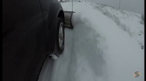 Отвал/плуг снежный для джипа, внедорожника, автомобиля. Чистим снег.