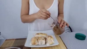 HOW To MAKE TURON sweet banana wrapping by Kaye Torres