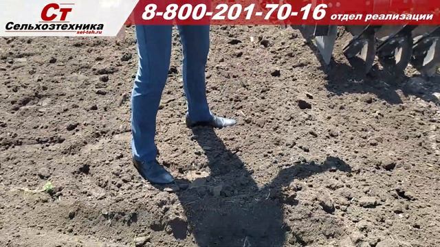 Дисковая борона Попова ЛДС-6. Обзор, работа в поле. Отличия от классических дисковых борон.