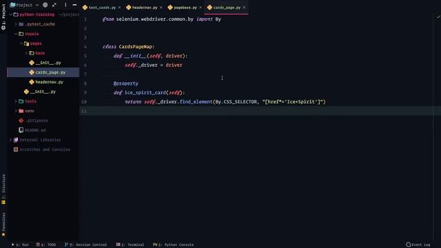 Test Automation in Python - Chapter 3: Page Map Pattern