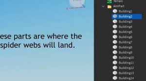How to make an auto-aim web shooting system in Roblox Studio.