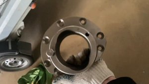 Фланец опоры слева подшипника верхнего вала наклонной камеры Ростсельмаш РСМ-10.27.02.203 (АГРОТЕХ)