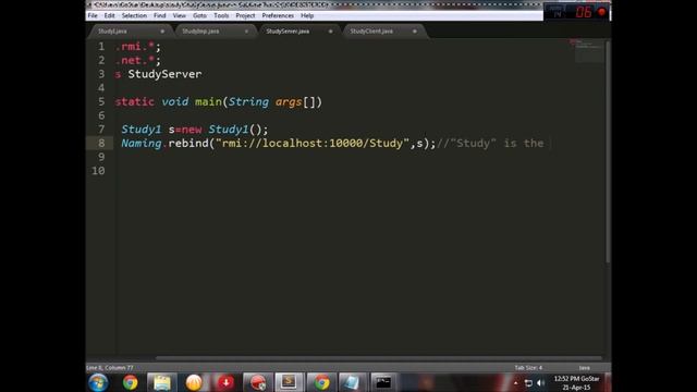 RMI (Remote Method Invocation) | Distributed Systems