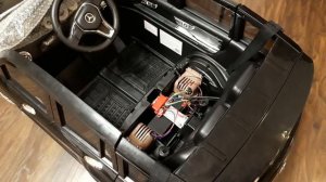 Детский Электромобиль Мерседес Mercedes GLK Class 12V KREISS с пультом Распаковка и обзор