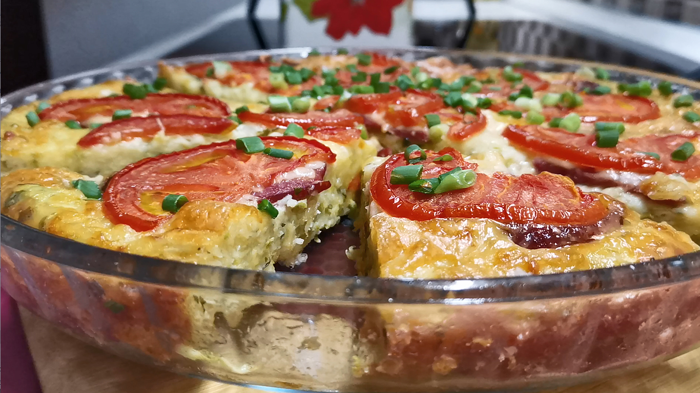 пицца из кабачков в духовке с помидорами и сыром колбасой рецепты фото 103