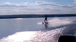 Беркут S Jacket & Mercury 40 ELPTO водные лыжи выход из воды