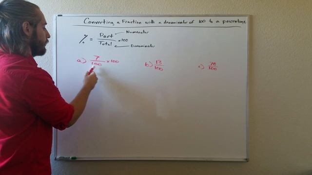 Converting a Fraction with a denominator of 100 to a percentage смотреть онлайн