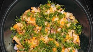 Мясо с баклажанами в мультиварке