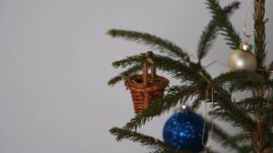 Плетёные ёлочные игрушки