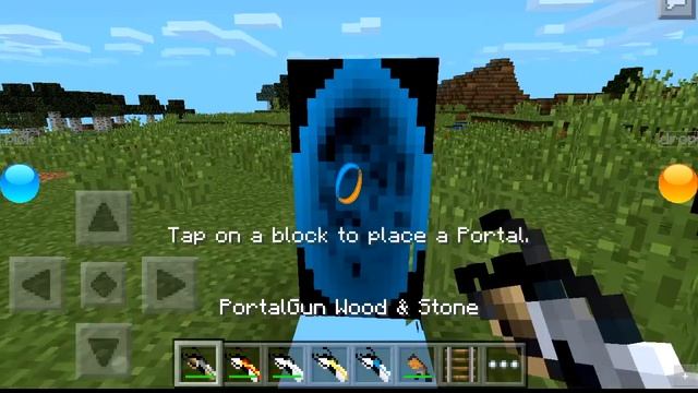 Обзор скрипта Portal Gun для minecraft pe смотреть онлайн