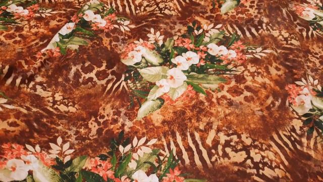 Ткань Перкаль 220 см 6839-1 Джангл смотреть онлайн