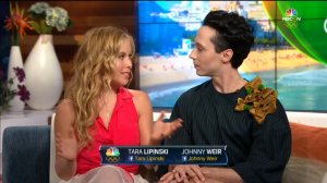  Johnny Weir and Tara Lipinski on TV from Olympic Rio, Aug 04,2016