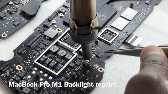 MacBook Pro M1 A2338 Backlight repairs смотреть онлайн