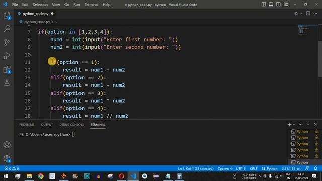 Python Program #30 - Make a Simple Calculator in Python