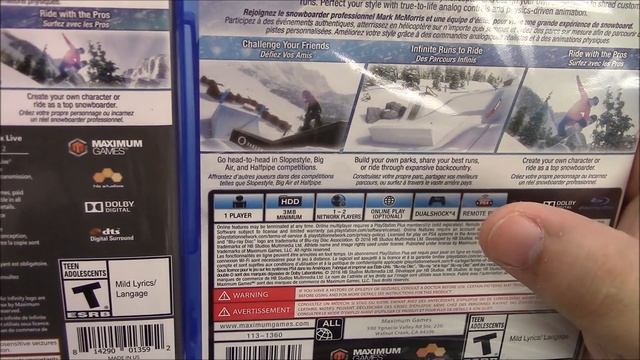 Mark McMorris Infinite Air (PS4/Xbox One) Unboxing !! смотреть онлайн