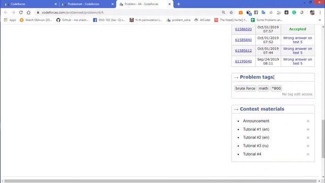 Codeforces Review
