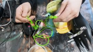 Рогатка для рыбалки с лазерным прицелом