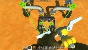 Scrap Mechanic Как сделать Вездеход! (не на багах)