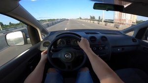 2011 Volkswagen Caddy (1.2MT 86HP) POV Test Drive