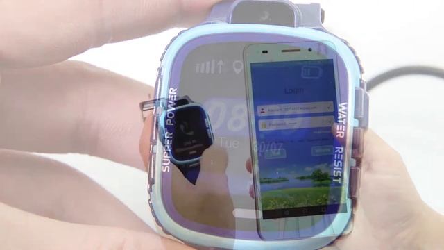 Motto New Kids Smart Watch TD-26 (Waterproof IP67,500MAH Battery) смотреть онлайн