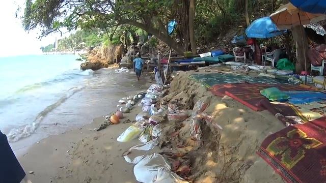 УЮТНЫЙ ПЛЯЖ КОЗИ БИЧ В ПАТТАЙЕ, район протамнака. Тайланд, февраль 2017 смотреть онлайн